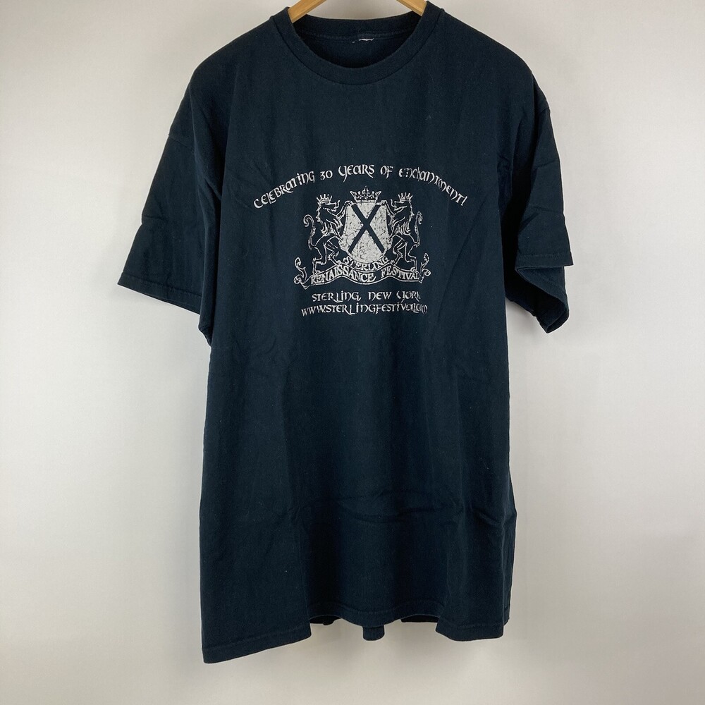 VTG TShirt Sterling Renaissance Festival 30th Anniversary Adult 2XL XXL Fair